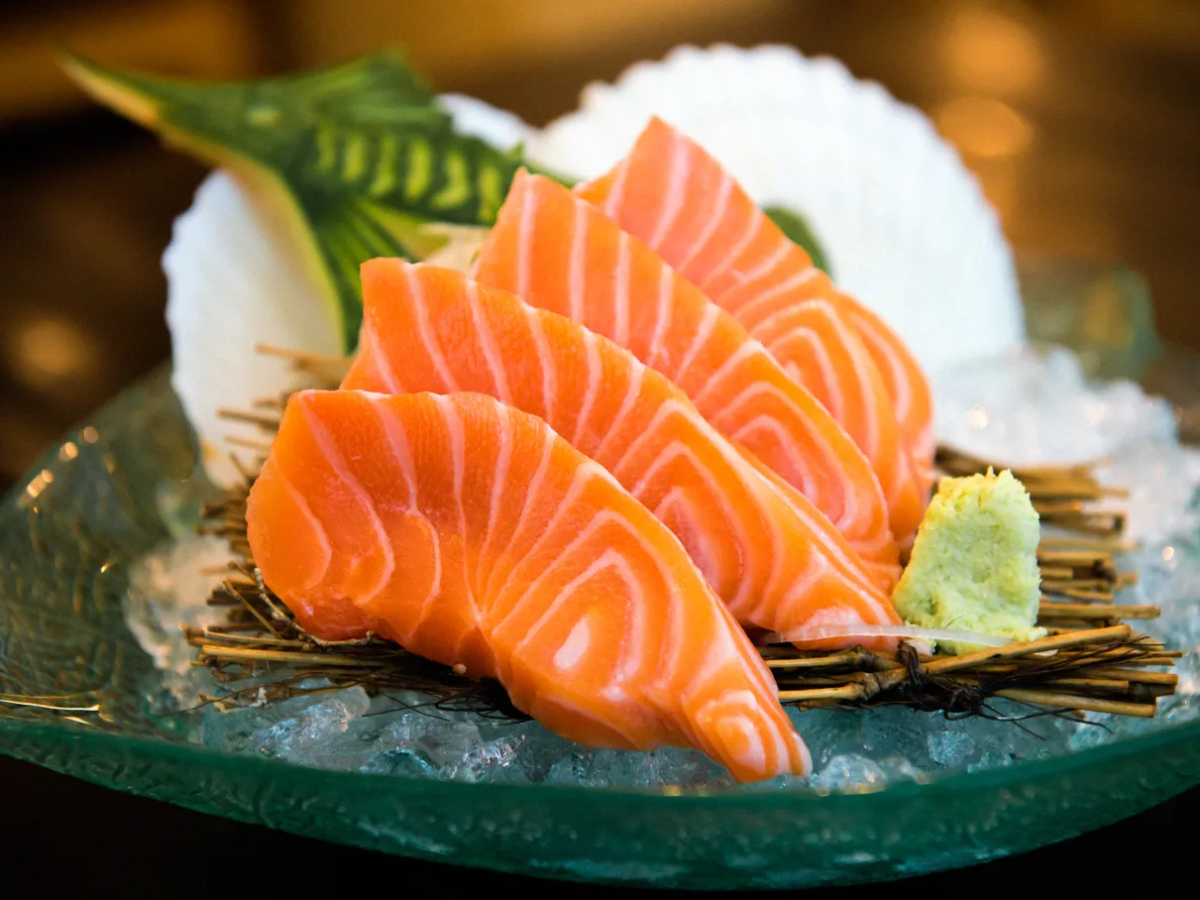 Sashimi de Salmão